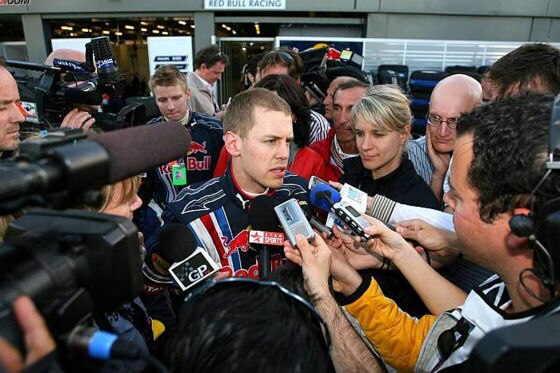 Formel 1, GP Australien 2009, Sebastian Vettel Red Bull
