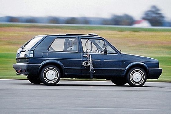 Gebrauchter Golf II mit 421.000 km