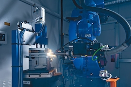 Produktion von Lithium-Ionen-Batterien bei Conti