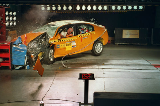 Crashtest Renault Laguna