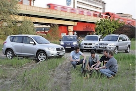 Vier Kompakt-SUV im Vergleich