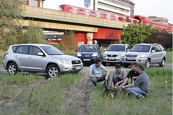 Vier Kompakt-SUV im Vergleich
