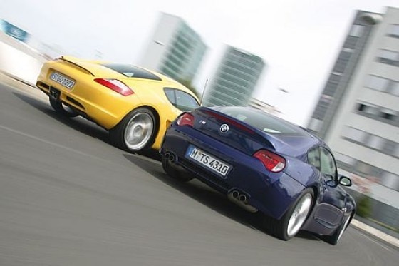 Cayman S gegen Z4 M Coupé