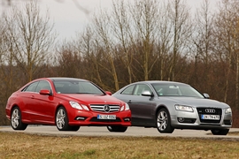 Audi A5 Mercedes E-Klasse Coupé
