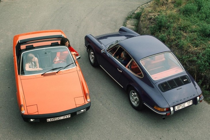 Porsche 914 1.7 Porsche 911 E 2.4 1972