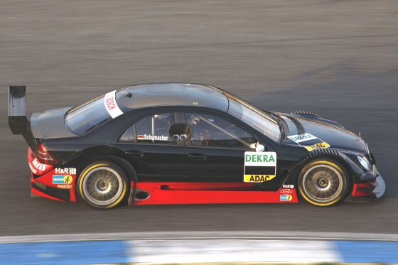 DTM 2009, Ralf Schumacher DTM-C-Klasse-Mercedes Baujahr 2007