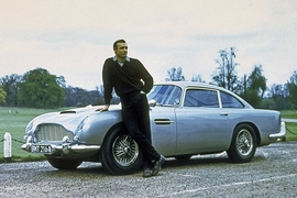 James Bond Goldfinger Aston Martin DB5