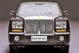 Ich bin ein Lolls-Loyce: Geely, das China-Plagiat