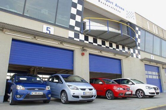 Vier starke Kleinwagen im Vergleich Vier starke Kleinwagen im Vergleich