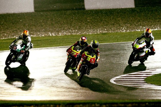 Motorrad-WM 2009, Regenabbruch