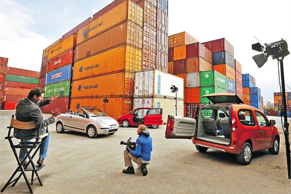 Citroën Pluriel Peugeot 1007 Renault Kangoo be bop