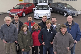 Verbrauchsfahrt mit dem Honda Insight