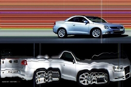 VW Eos als Fotomodell