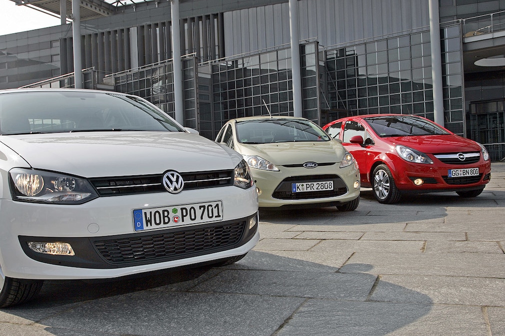 Ford Fiesta Opel Corsa VW Polo
