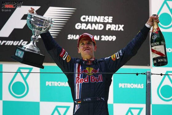 Formel-1-GP von China, Shanghai 2009, Sebastian Vettel Red Bull