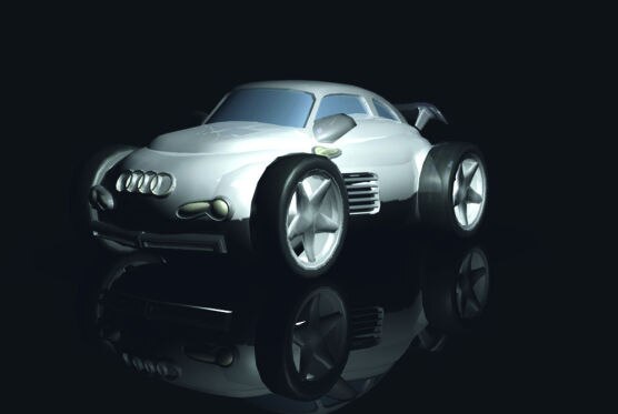 Der Sieger Audi Design Wettbewerb SPORE: "Audi TTT".
