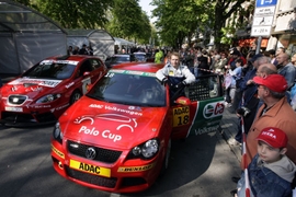 Polo Cup im Rahmen der DTM-Präsentation Düsseldorf 2009, Maximilian Schneider