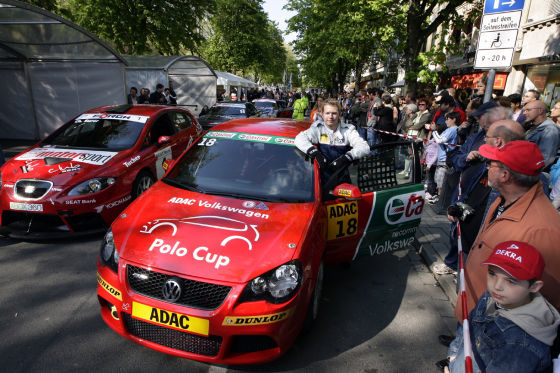 Polo Cup im Rahmen der DTM-Präsentation Düsseldorf 2009, Maximilian Schneider