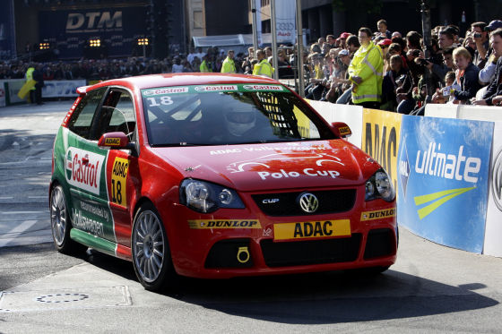 Polo Cup im Rahmen der DTM-Präsentation Düsseldorf 2009, Maximilian Schneider
