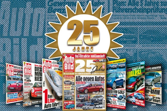 AUTO BILD feiert Jubiläum