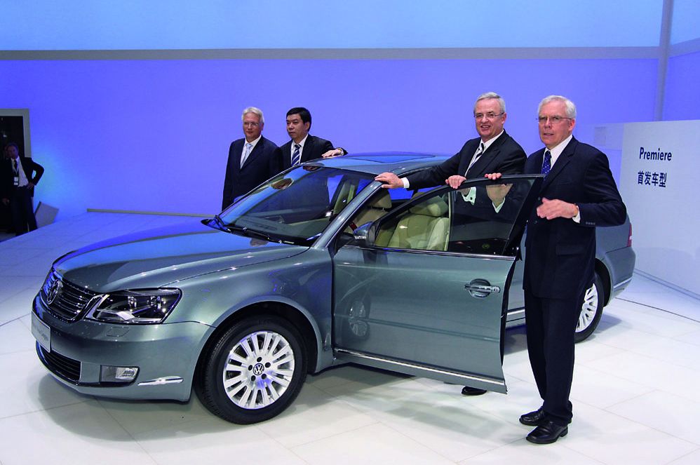 Der VW Lingyu ist ein modifizierter Passat.