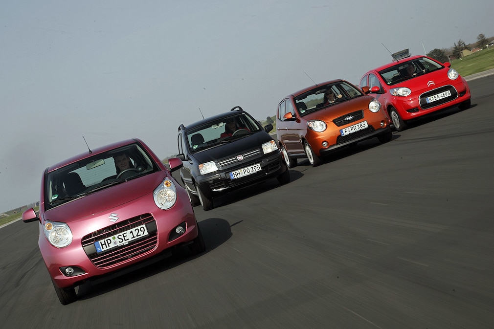 Fiat Panda Suzuki Alto Citroën C1 Kia Picanto