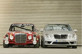 300 SEL gegen E 63 AMG