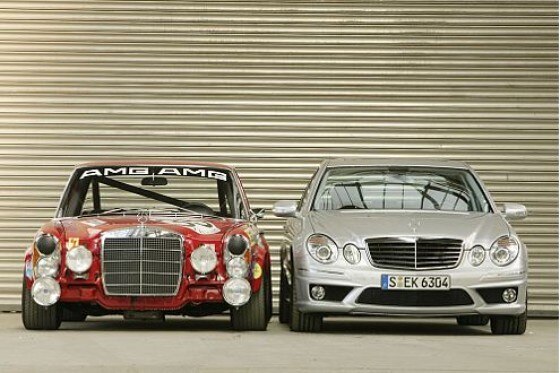 300 SEL gegen E 63 AMG