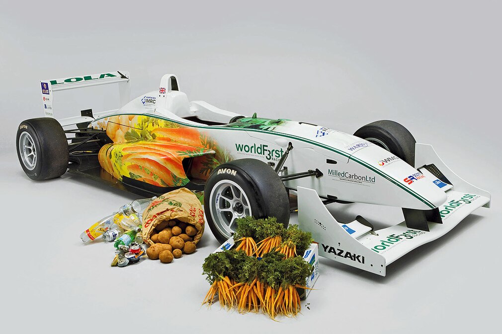 Bio-Rennwagen