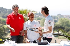 Formel 1 GP von Spanien 2009 Lewis hamilton Vodafone McLaren Mercedes