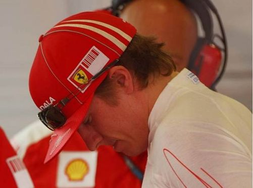 Kimi Räikkönen hat sich gestern im Qualifying massiv verspekuliert