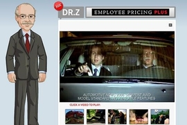 DaimlerChrysler-Chef Zetsche als Werbestar
