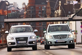 Audi Q5 2.0 TFSI Mercedes GLK 280
