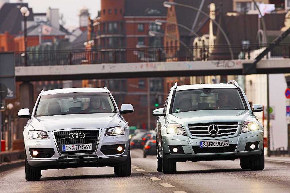 Audi Q5 2.0 TFSI Mercedes GLK 280