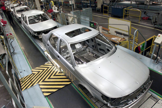 Saab-Werk in Trollhättan