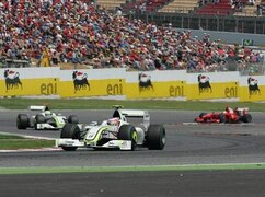 Den Start von Barcelona konnte Barrichello für sich entscheiden, das Rennen nicht...