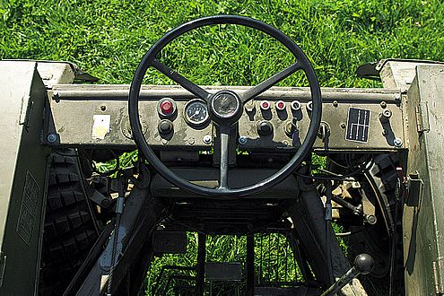 Reduzierte Kommandozentrale: Weniger Cockpit geht nicht.