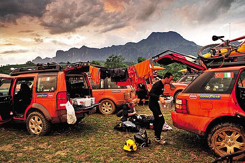 Platz ist in der kleinsten Hütte: Nur einmal pro Woche geht es ins Hotel.
