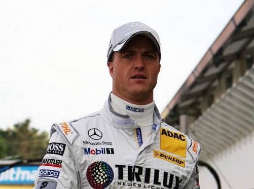 Ralf Schumacher arbeitet noch daran, sich an seine neue C-Klasse zu gewöhnen
