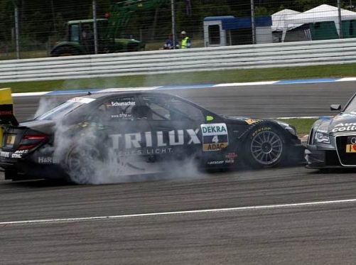 Ralf Schumacher hatte ein Rennen mit reichlich Turbulenzen