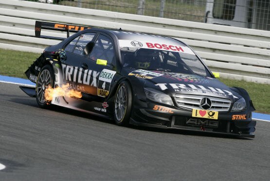 DTM-Auftakt 2009 Hockenheim, Ralf Schumacher Mercedes C-Klasse wird Neunter