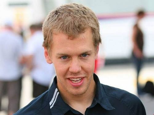 Hat fast immer ein Lächeln im Gesicht: Strahlemann Sebastian Vettel