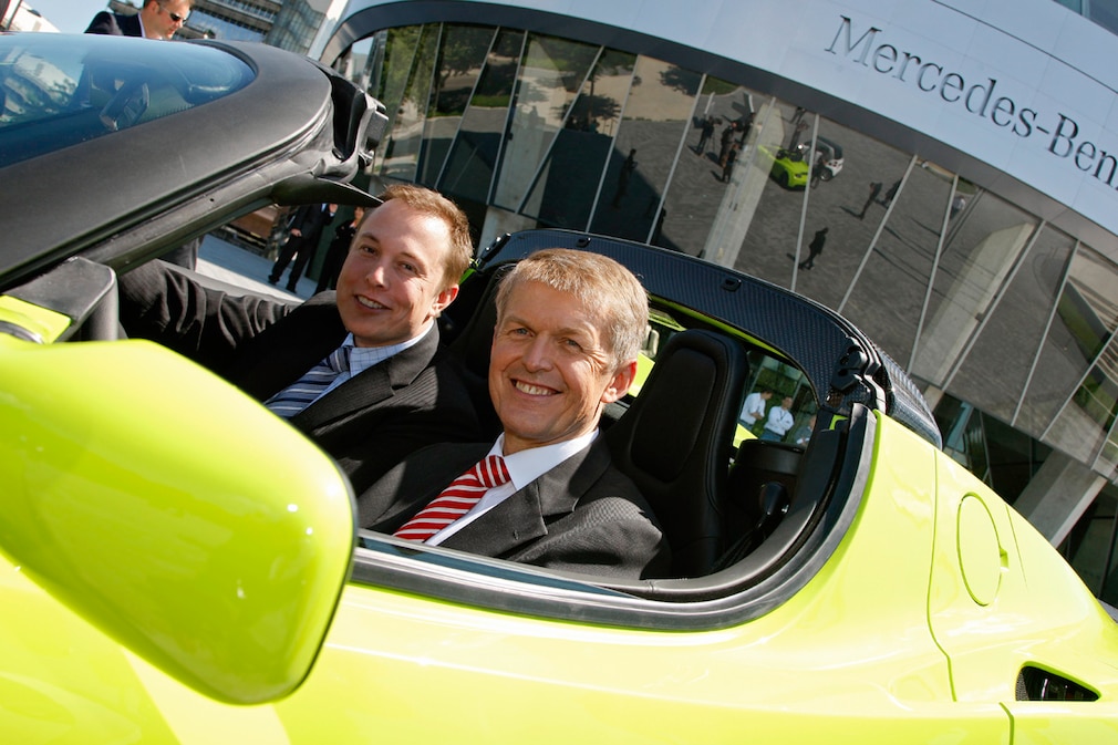 Startegische Partnerschaft Daimler und Tesla