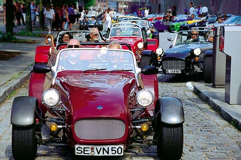 Mit ihm fing alles an: Lotus Seven, als "Mark 7" bereits 1957 vorgestellt.