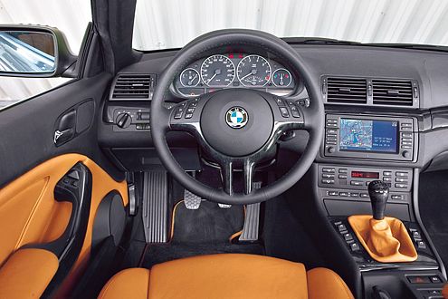 Erinnerung an frühere BMW-Zeiten: klassisches Cockpit ohne iDrive.