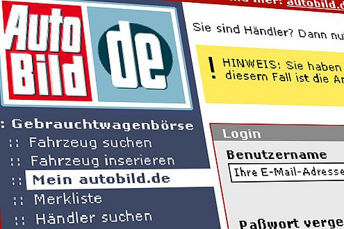 "Mein autobild.de" liefert Ihnen Gebrauchtwagen-Angebote per Email.