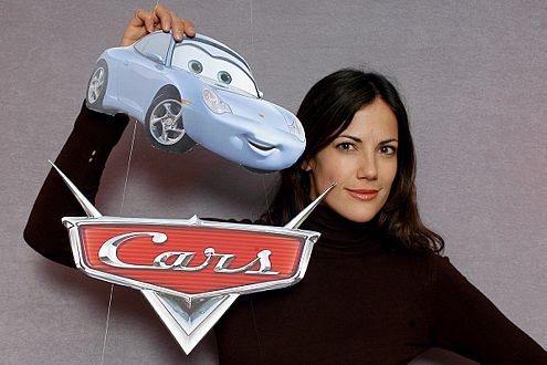 Flotter Porsche: Die Schauspielerin Bettina Zimmermann leiht Sally ihre Stimme.