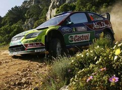 Jari-Matti Latvala konnte seine Führung bei der Rallye Sardinien behaupten