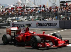 Kimi Räikkönen verpasste die Pole Position um einen Wimpernschlag
