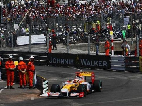 Fernando Alonso quetschte den Renault R29 in Monaco aus